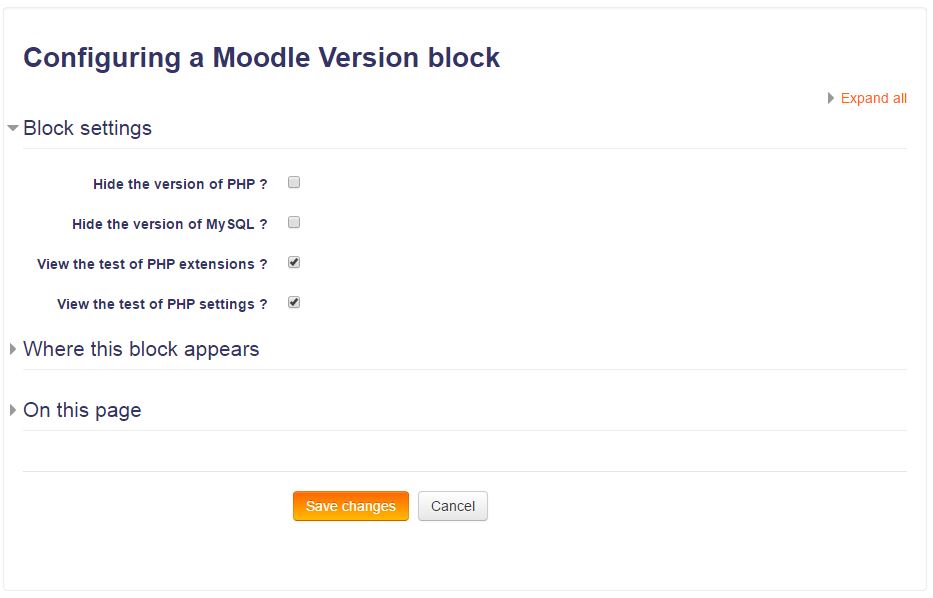 LMS Version Configuration