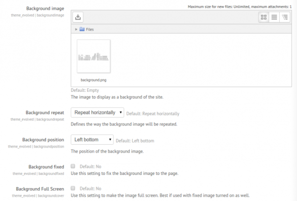 Evolved theme background settings.png